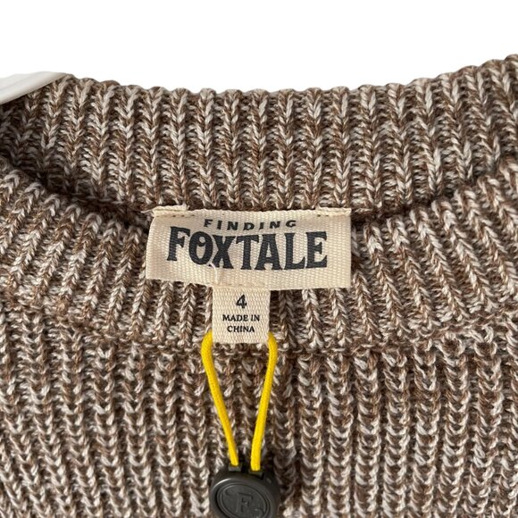 Finding Foxtale Brown Knit Sweater - Picture 3 of 4